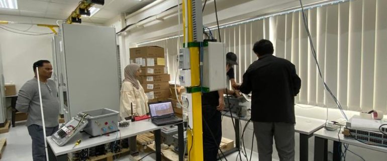 EDM Global Tech Successfully Conducts Factory Acceptance Test (FAT) for Pharos Marine Automatic Power (PMAPI) AIS ATON System at Omega Integration Pte Ltd ii