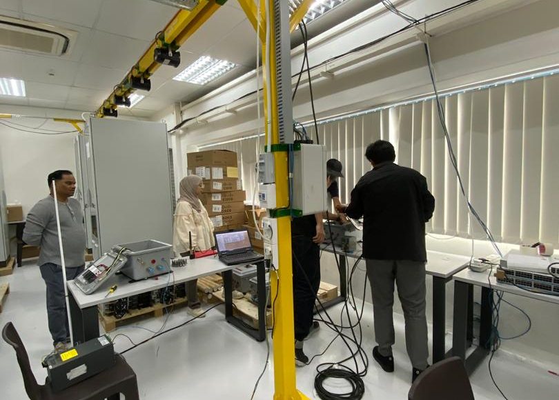 EDM Global Tech Successfully Conducts Factory Acceptance Test (FAT) for Pharos Marine Automatic Power (PMAPI) AIS ATON System at Omega Integration Pte Ltd ii