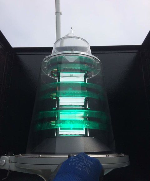 12. Kuantan Front and Rear Marine LED Lantern