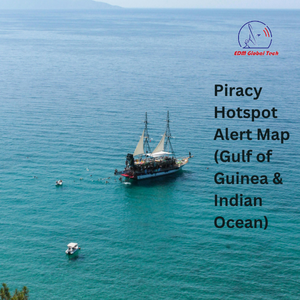Piracy Hotspot Alert Map (Gulf of Guinea & Indian Ocean)