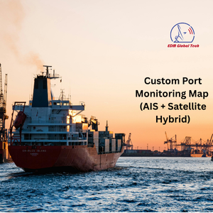 Custom Port Monitoring Map (AIS + Satellite Hybrid)
