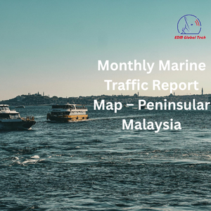 Monthly Marine Traffic Report Map – Peninsular Malaysia