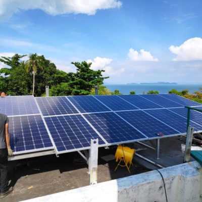 60. NEW SOLAR FARM FOR PULAU RIMAU LIGHTHOUSE