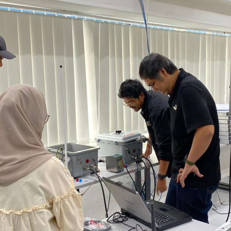 EDM Global Tech Successfully Conducts Factory Acceptance Test (FAT) for Pharos Marine Automatic Power (PMAPI) AIS ATON System at Omega Integration Pte Ltd iii